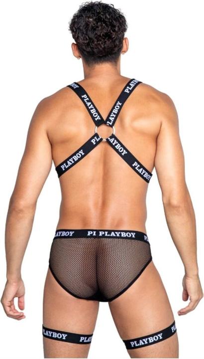 Immagine prodotto Playboy Lingerie - Set di reggicalze da uomo per la camera oscura (M)