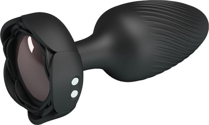 Image du produit Pretty Love - Osborn Anal Plug Mit LED Licht Schwarz 9,8 cm
