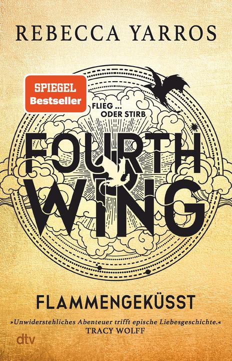 Actual product image Fourth Wing - Flame Kissed (German, Rebecca Yarros, Michaela Kolodziejcok, Melanie Korte, 2023)