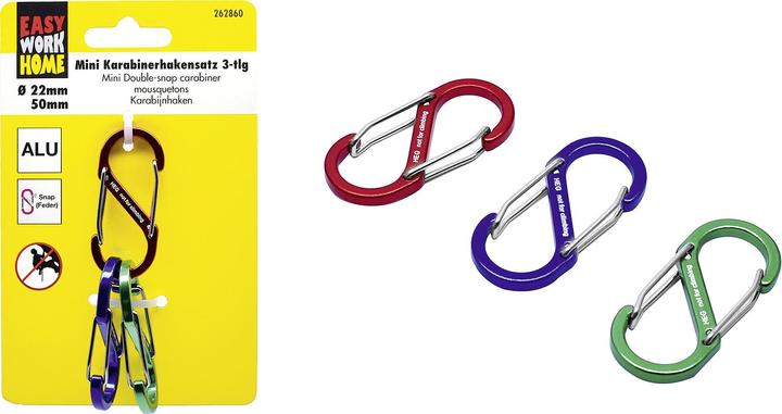 Actual product image Easy Work Mini Snap Hook Set