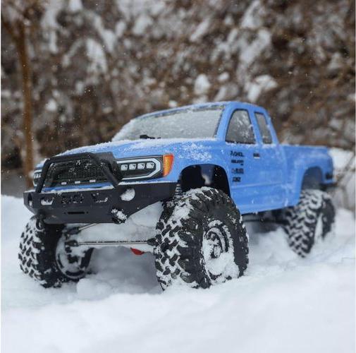 Immagine prodotto Axial Scala Crawler SCX10 III Campo Base Blu 1:10, ARTR (ARR Quasi lettura a corredo)