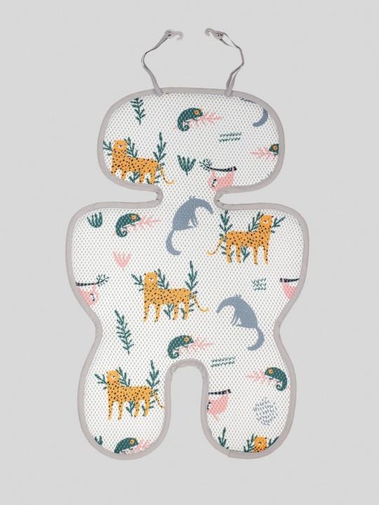 Leokid Anti-sweat 3D insert for pram / car seat Animal Friends Baby