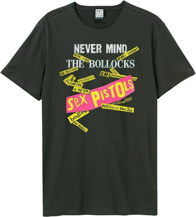 Actual product image Amplified Unisex Adult Never Mind The Bollocks Sex Pistols T-Shirt (3XL)