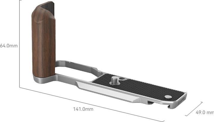 Image du produit SmallRig 4803 Poignée en bois en forme de L pour Nikon Z fc (Argent) (Poignée)