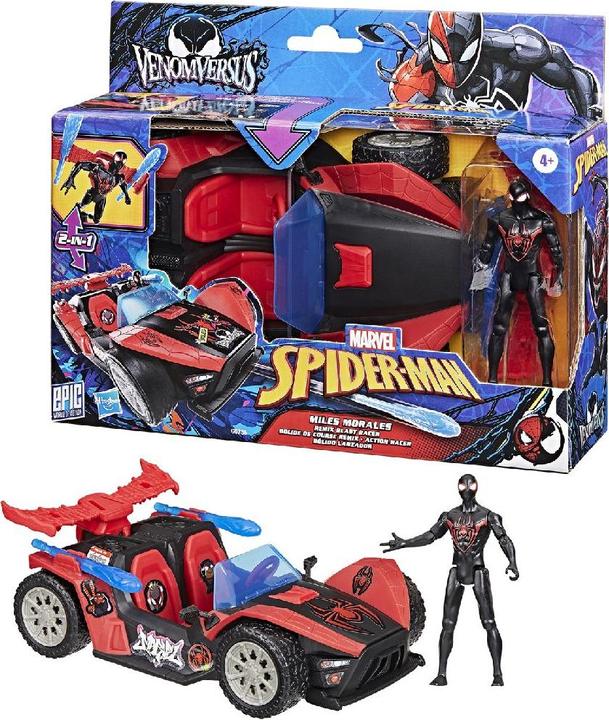 Spiderman SPI 10 cm Venomversus Miles Street Racer