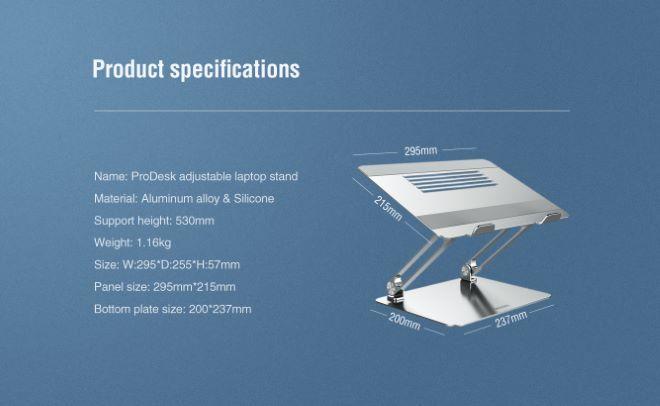 Actual product image Nillkin ProDesk