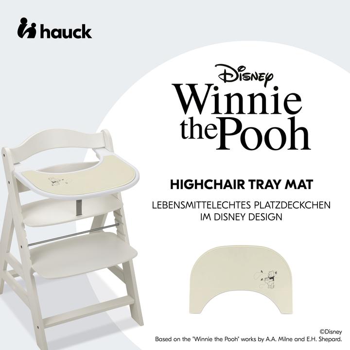 Image du produit Hauck Highchair Tray Mat Pooh Dusty Beige