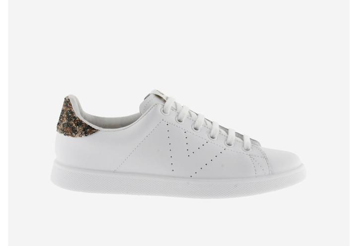 Image du produit Victoria Baskets en cuir et paillettes femme (40)