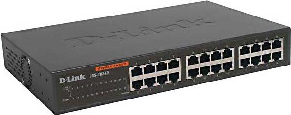 Actual product image D-Link Dgs-1024d (24 Ports)