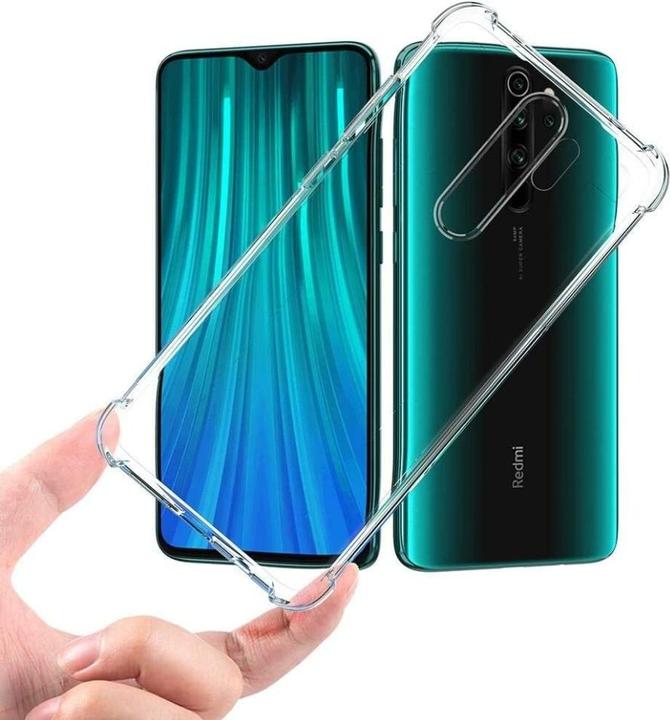 Produktbild Screenguard Xiaomi Redmi Note 8 Pro Hülle Crystal Soft Airbag Bumper (Xiaomi Redmi Note 8 Pro)