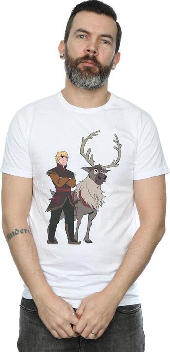 Immagine prodotto Disney Frozen 2 Sven And Kristoff Maglietta Uomo (L)