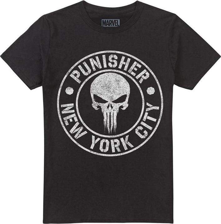 Immagine prodotto The Punisher NYC Maglietta Logo Uomo (S)