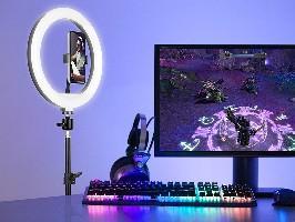Image du produit Tracer RING 30cm tripode 210cm lampe à anneau (1700 lm)