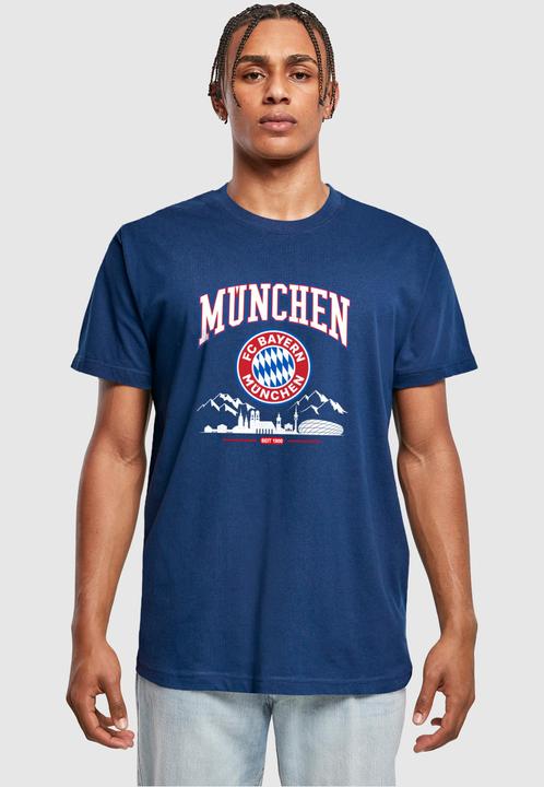 Produktbild FC Bayern München FC Bayern Skyline grey T-Shirt Round Neck - 115513 (L)
