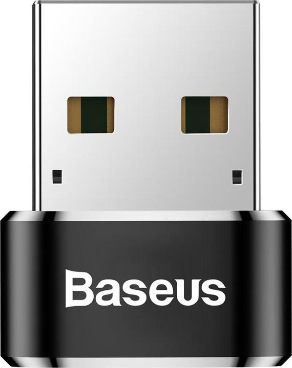 Actual product image Baseus USB Male To Type-C Female Adapter Converter Black (USB-C, 1.70 cm)