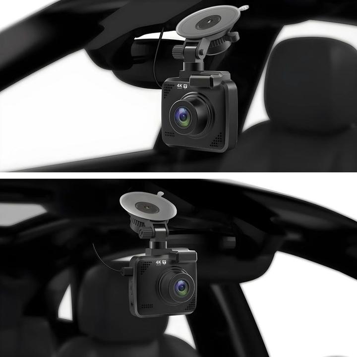 Produktbild Hermex 4K Dual-Dashcam Onboard-Kamera Autofront-Kamera Nachtsichtkamera Auto (Nachtsicht, GPS-Empfänger, Eingebautes Display, WLAN, UHD 4K)