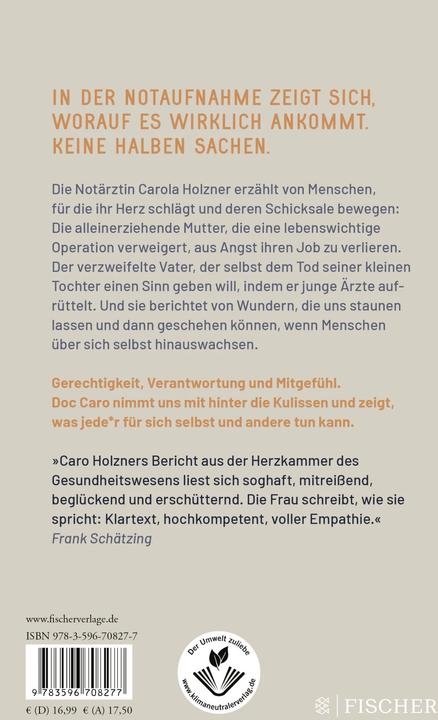 Actual product image Keine halben Sachen (German, Carola(Dr.med.), Holzner, 2022)