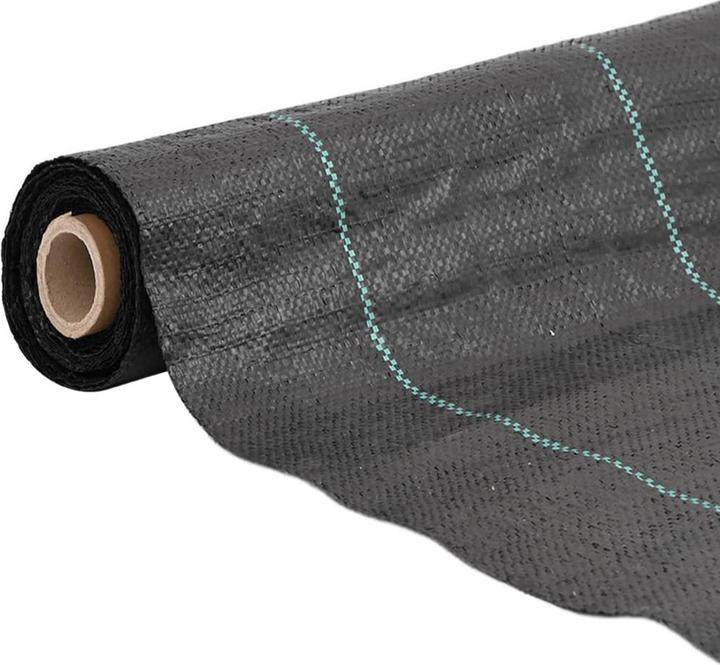 Productafbeelding VidaXL Onkruidvlies tuinvlies gronddoek onkruidfolie zwart 0,5x200m PP