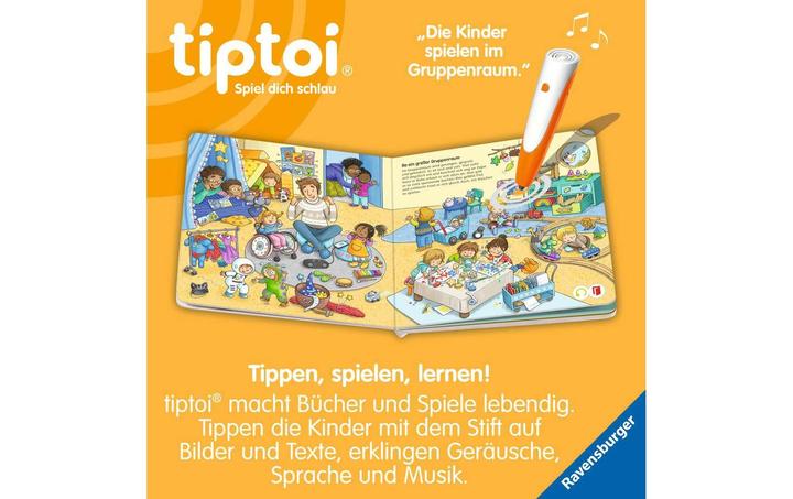Actual product image tiptoi The adventure of growing up: Piet goes to kindergarten (German, Sandra Grimm, 2025)