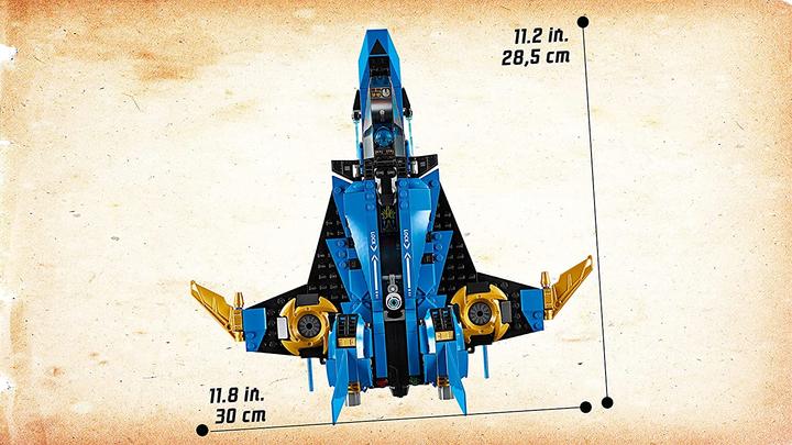 Immagine prodotto LEGO Getto di tuono di Jay's Thunder Jet (70668, LEGO Ninjago)