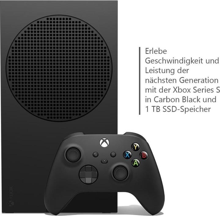 Immagine prodotto Microsoft Xbox Series S - 1TB nero carbone