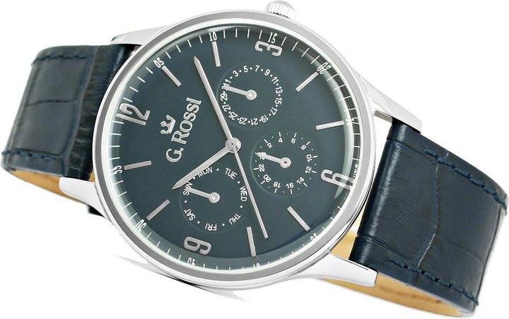 Produktbild Gino Rossi watch 10737A-6F1 (zg258e) blue (42 mm)