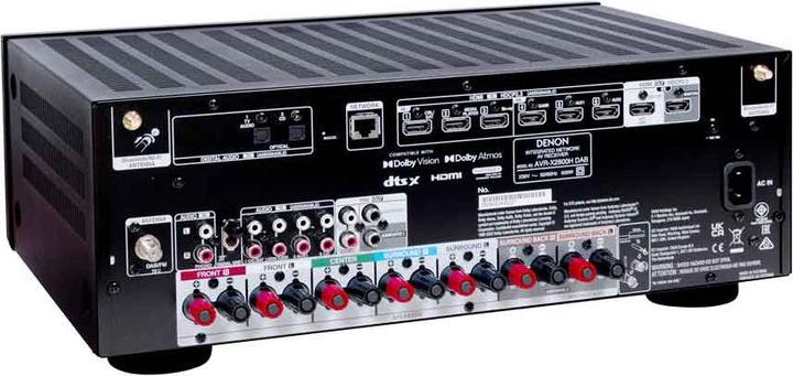Produktbild Denon AVR-X2800H DAB (7.2 Kanal, DAB, AM, FM, DAB+)