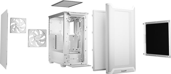 Actual product image be quiet! Pure Base 501 (mATX, ATX, Mini-ATX)