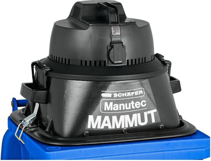Produktbild Thomas Aufsatzsauger Manutec-Mammut, 1100 W, geeignet für 120 l Mülltonnen, mit oder ohne Werkzeugsteckd... (Nass-Trockensauger)