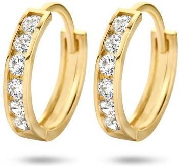 Actual product image Marie Celeste clamping zirkonia - 11 mm - Gold (Zirconia)