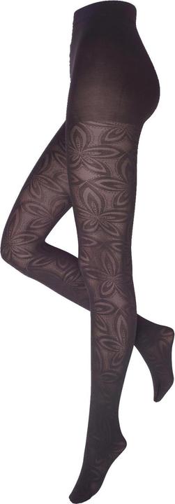 Produktbild Levee Floral 30 Strumpfhosen, Farbe 253 dunkelbraun, Grösse 44-46 (30 DEN, 44 - 46)