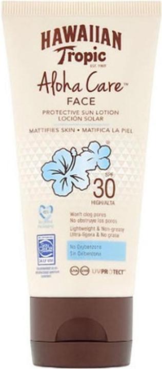 Immagine prodotto Hawaiian Tropic ALOHA CARE FACE lozione solare SPF30 90 ml (Crema solare, SPF 30, 90 ml)