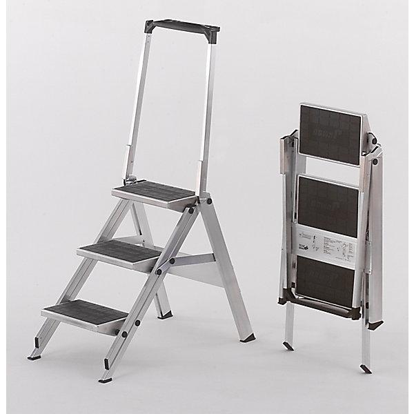 Image du produit kaiserkraft Escalier pliable en aluminium (Escabeau)