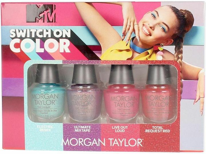 Produktbild Morgan Taylor SWITCH ON COLOR set 4 pz