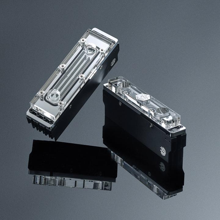 Immagine prodotto Bitspower Raffreddatore di memoria, trasparente, DDR5 - 4 DIMMS