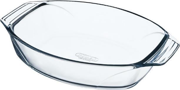 Pyrex 411B000 Plaque de cuisson 2.8 L Plat ovale en verre