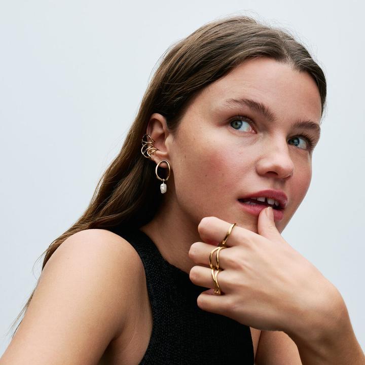 Image du produit Pandora Bague en forme de ruban organique (52)