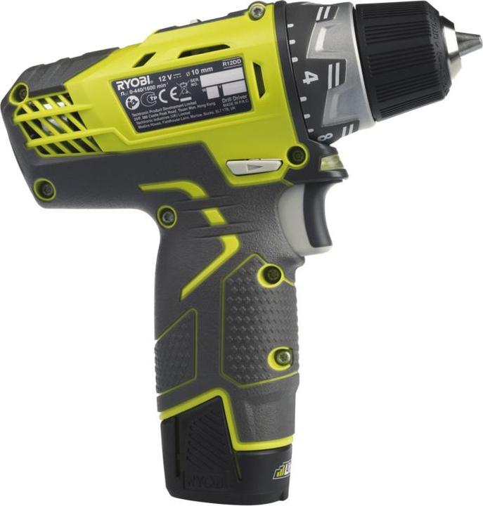 Immagine prodotto Ryobi Trapano e avvitatore a batteria R12DD-L13S (Batteria ricaricabile)
