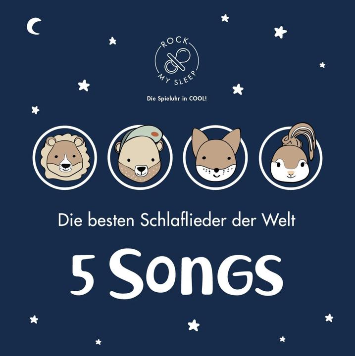 Actual product image Rock my Sleep Music voucher for 5 songs
