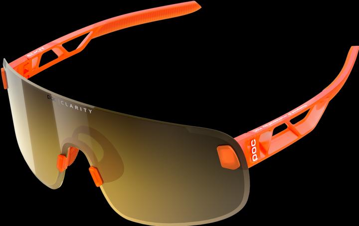 Actual product image Poc Elicit (Fluorescent Orange Translucent, Violet Gold Mirror, Fluorescent Orange Translucent)