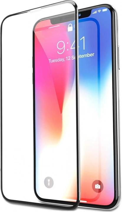 Screenguard Apple iPhone XS Max Full Screen Protective Glass Film 2.5D 9H (1 Piece, Apple iPhone XS Max)
