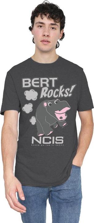 Actual product image Ncis Unisex Adult Bert Rocks T-Shirt (XL)