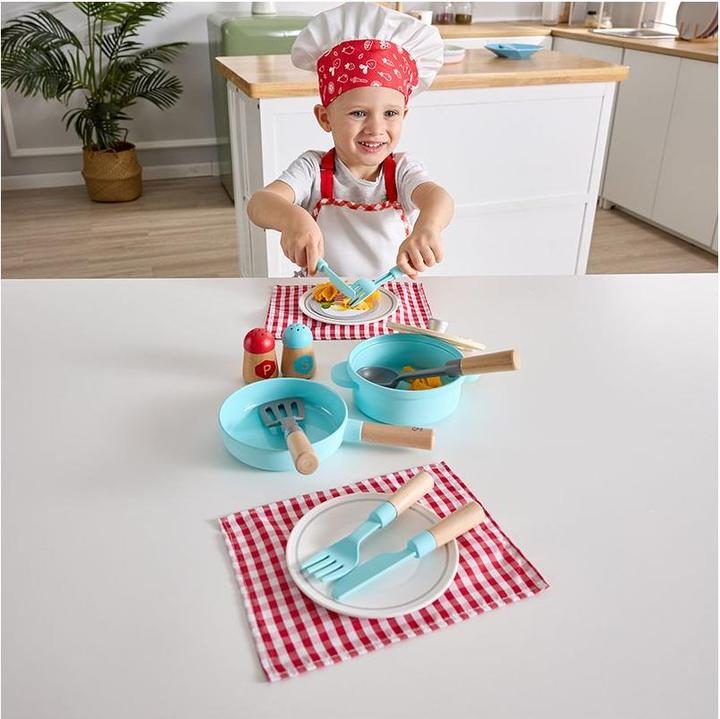 Produktbild Hape Kleiner Küchenchef Koch & Servierset