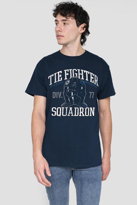 Actual product image Star Wars Mens Tie Fighter Squadron T-Shirt (3XL)