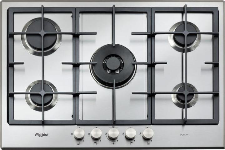 Whirlpool GMR 7522/IXL piano cottura Acciaio inossidabile Da incasso Gas 5 Fornello(i)