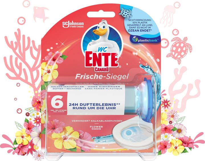 Actual product image WC-Ente Seal of freshness