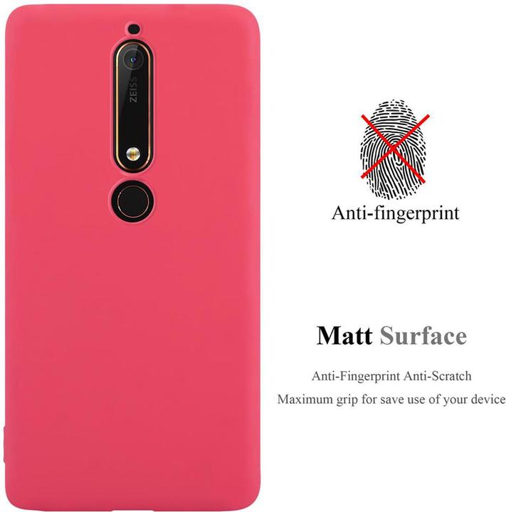 Productafbeelding Cadorabo TPU Candy Cover (Nokia 6.1)