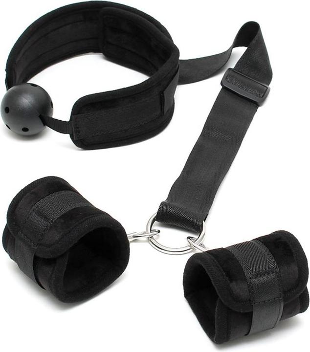 Actual product image Rimba Mouth gag with handcuffs