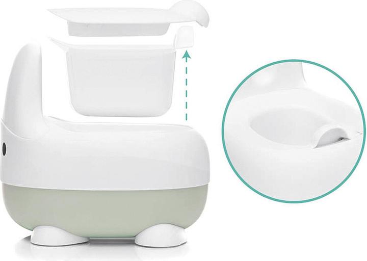 Productafbeelding Fillikid Potje Rabbat salie/wit