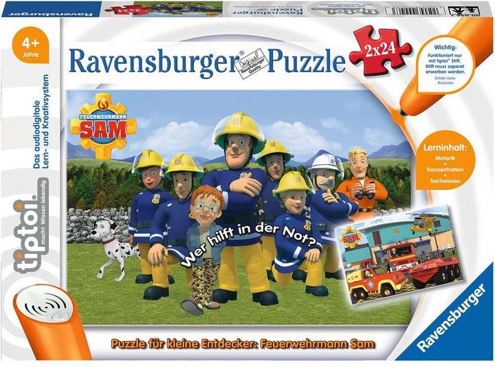 Immagine prodotto tiptoi Puzzle per piccoli esploratori: il pompiere Sam (Tedesco)